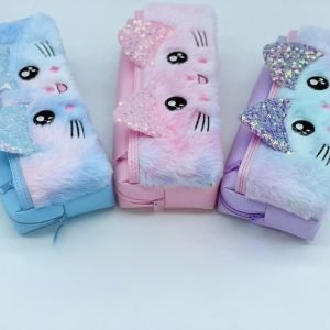 Furry Kitty Pencil Case