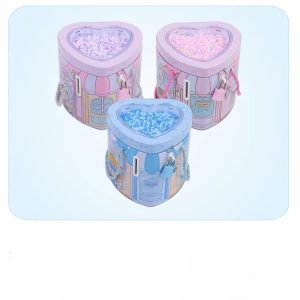 Heart Fluffy Pom Pom Piggy Bank