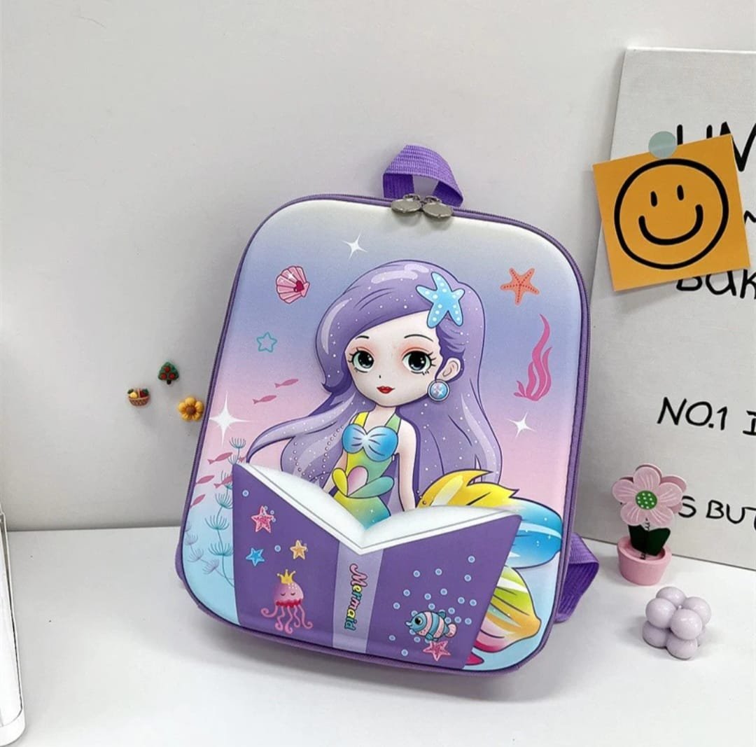 3D Square Shape Backpack