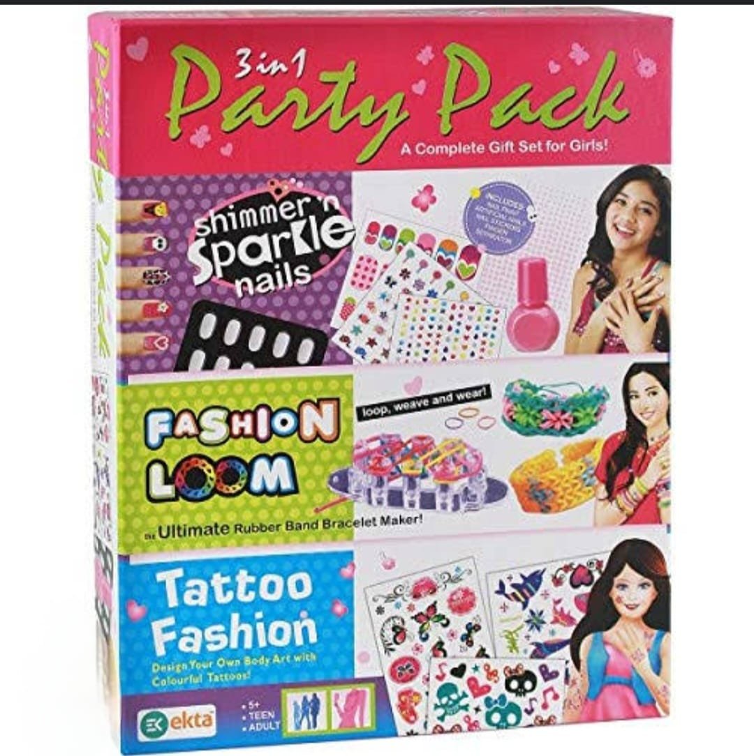 Ultimate Multicolor Party Pack (3 In 1)